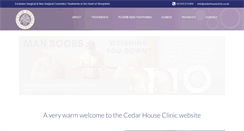 Desktop Screenshot of cedarhouseclinic.co.uk